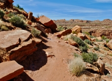 Lower Porcupine Rim Trail, Moab, UT