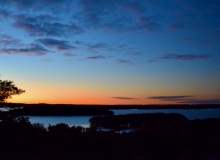 Sunset on Rice Lake