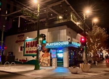 Entertainment District at Night